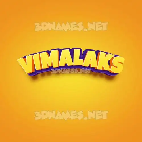 vimalaks in Orange Toon style - 3D name wallpaper vimalaks in Orange Toon style - 3D name wallpaper