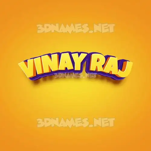 vinay raj in Orange Toon style - 3D name wallpaper vinay raj in Orange Toon style - 3D name wallpaper