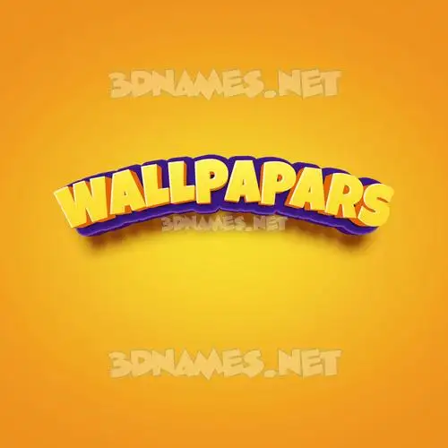 wallpapars in Orange Toon style - 3D name wallpaper wallpapars in Orange Toon style - 3D name wallpaper