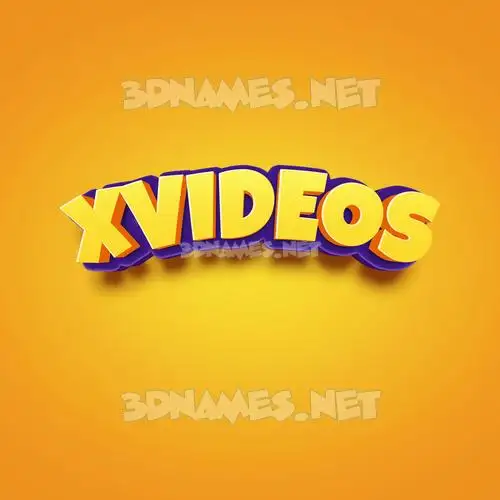 xvideos in Orange Toon style - 3D name wallpaper xvideos in Orange Toon style - 3D name wallpaper