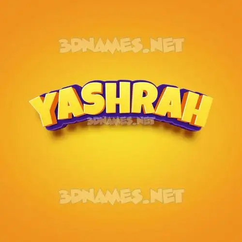 yashrah in Orange Toon style - 3D name wallpaper yashrah in Orange Toon style - 3D name wallpaper