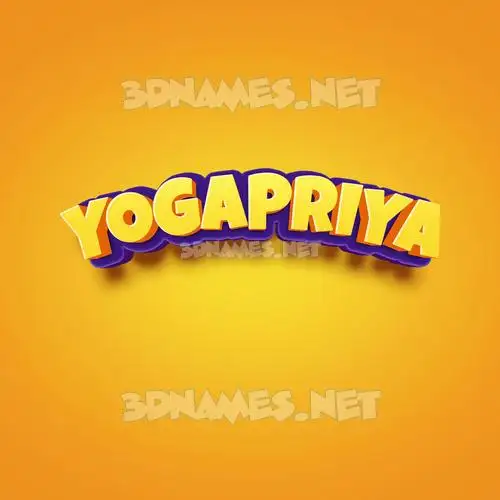 yogapriya in Orange Toon style - 3D name wallpaper yogapriya in Orange Toon style - 3D name wallpaper