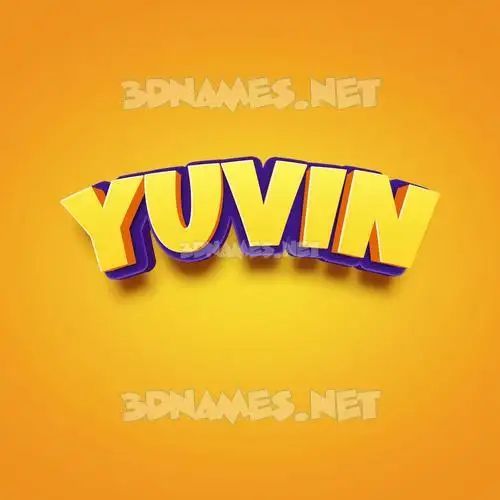 yuvin in Orange Toon style - 3D name wallpaper yuvin in Orange Toon style - 3D name wallpaper