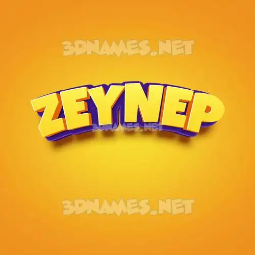 zeynep in Orange Toon style - 3D name wallpaper zeynep in Orange Toon style - 3D name wallpaper