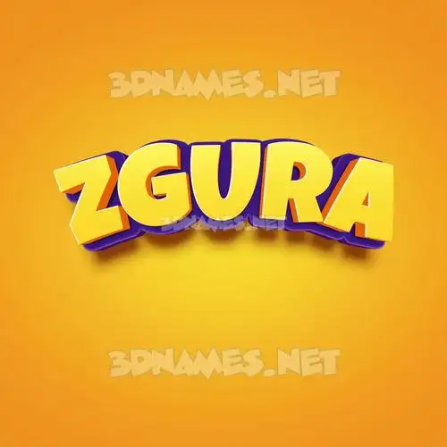 zgura in Orange Toon style - 3D name wallpaper zgura in Orange Toon style - 3D name wallpaper