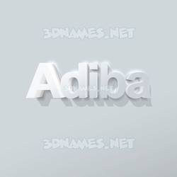 Pink Graffiti 3D name for \