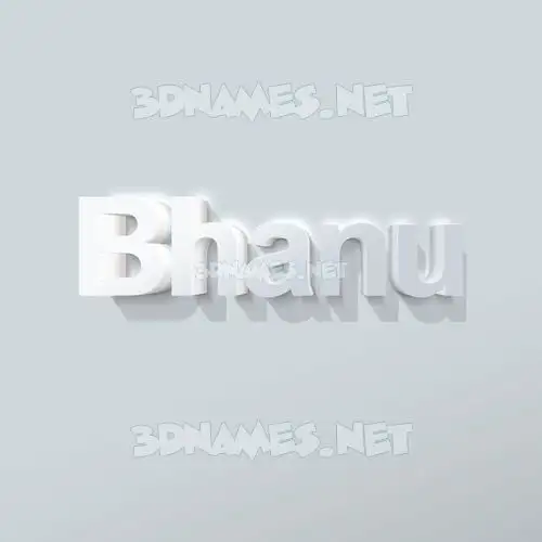 bhanu in Clean White style - 3D name wallpaper bhanu in Clean White style - 3D name wallpaper