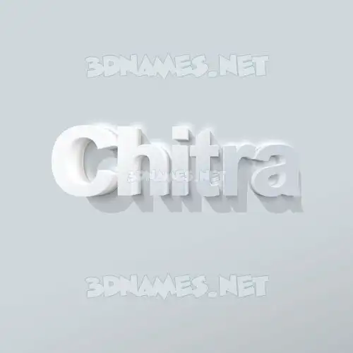 chitra in Clean White style - 3D name wallpaper chitra in Clean White style - 3D name wallpaper