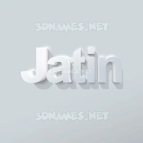 jatin in Clean White style - 3D name wallpaper jatin in Clean White style - 3D name wallpaper