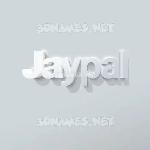 jaypal in Clean White style - 3D name wallpaper jaypal in Clean White style - 3D name wallpaper