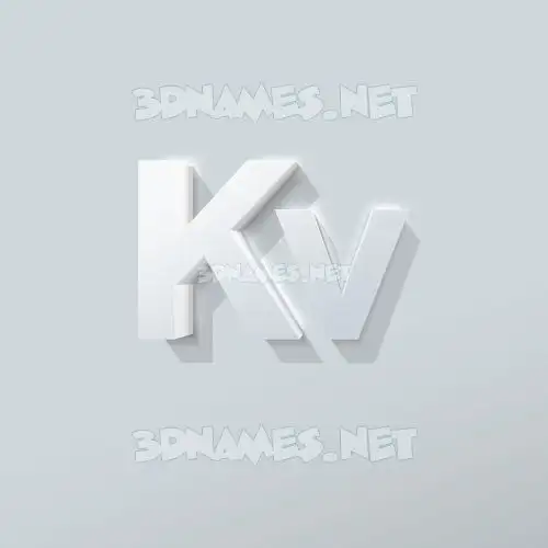 kv in Clean White style - 3D name wallpaper kv in Clean White style - 3D name wallpaper