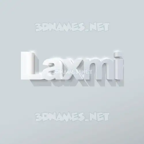 laxmi in Clean White style - 3D name wallpaper laxmi in Clean White style - 3D name wallpaper