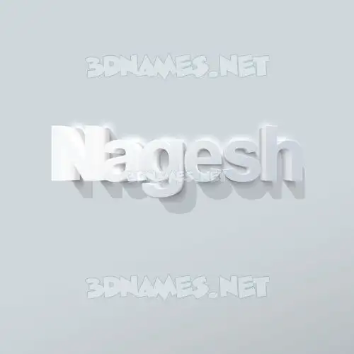 nagesh in Clean White style - 3D name wallpaper nagesh in Clean White style - 3D name wallpaper