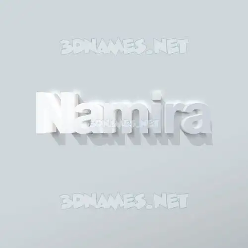 namira in Clean White style - 3D name wallpaper namira in Clean White style - 3D name wallpaper