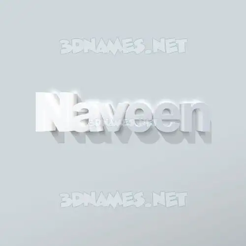 naveen in Clean White style - 3D name wallpaper naveen in Clean White style - 3D name wallpaper