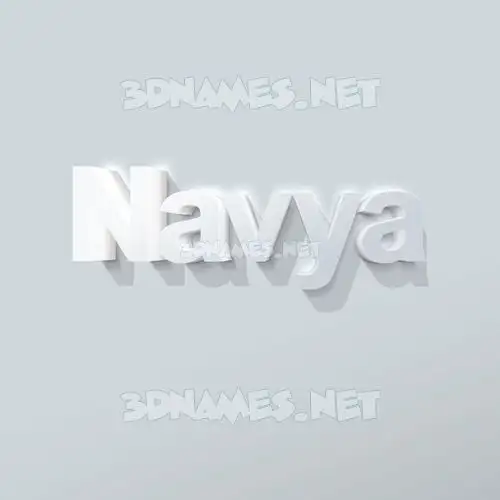 navya in Clean White style - 3D name wallpaper navya in Clean White style - 3D name wallpaper