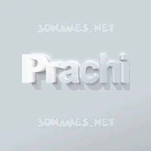 prachi in Clean White style - 3D name wallpaper prachi in Clean White style - 3D name wallpaper