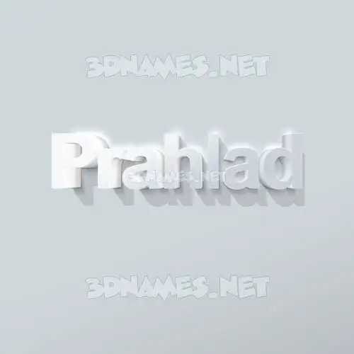 prahlad in Clean White style - 3D name wallpaper prahlad in Clean White style - 3D name wallpaper
