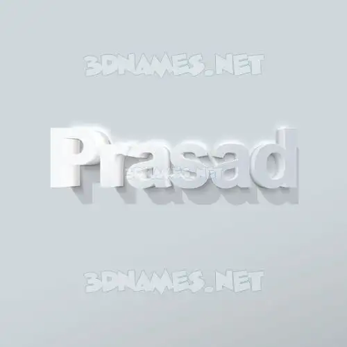 prasad in Clean White style - 3D name wallpaper prasad in Clean White style - 3D name wallpaper