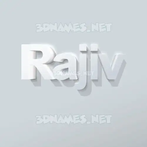 rajiv in Clean White style - 3D name wallpaper rajiv in Clean White style - 3D name wallpaper