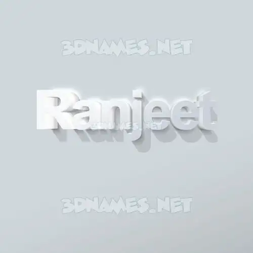 ranjeet in Clean White style - 3D name wallpaper ranjeet in Clean White style - 3D name wallpaper