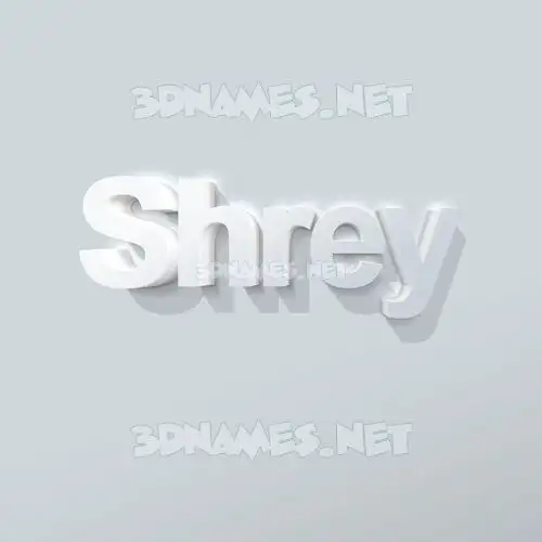 shrey in Clean White style - 3D name wallpaper shrey in Clean White style - 3D name wallpaper