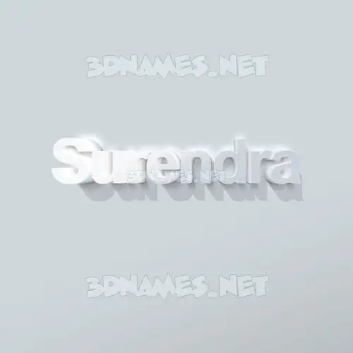 surendra in Clean White style - 3D name wallpaper surendra in Clean White style - 3D name wallpaper