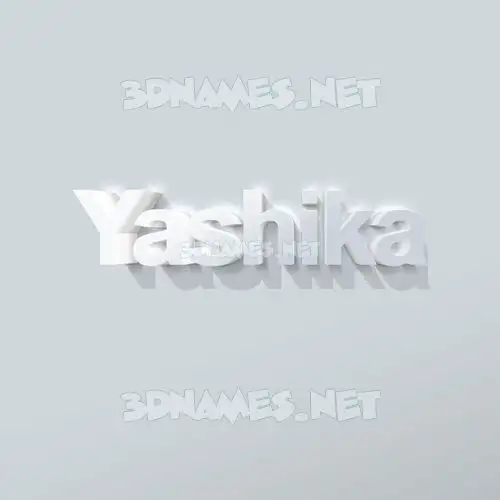 yashika in Clean White style - 3D name wallpaper yashika in Clean White style - 3D name wallpaper