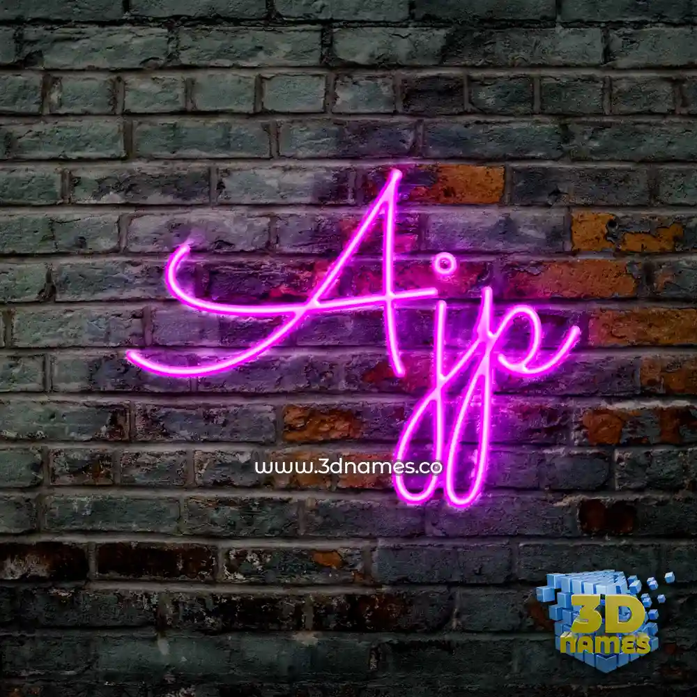 ajp in Pink Neon style - 3D name wallpaper ajp in Pink Neon style - 3D name wallpaper