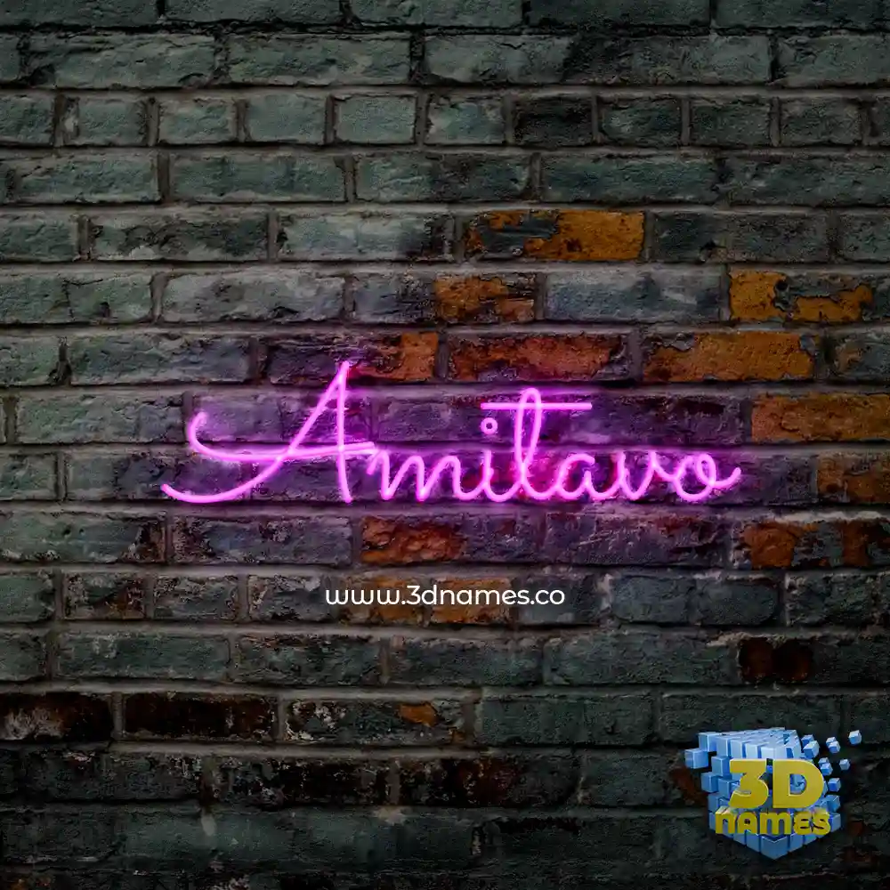 amitavo in Pink Neon style - 3D name wallpaper amitavo in Pink Neon style - 3D name wallpaper