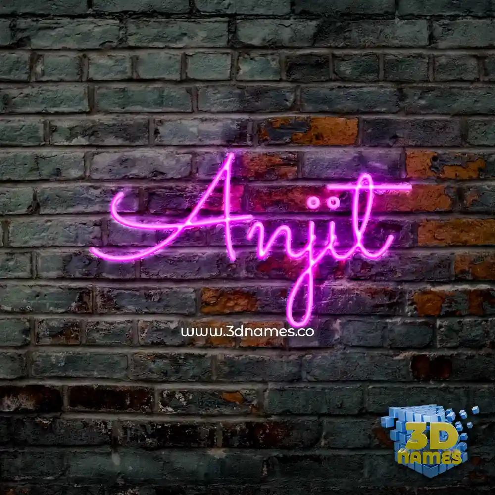 anjit in Pink Neon style - 3D name wallpaper anjit in Pink Neon style - 3D name wallpaper