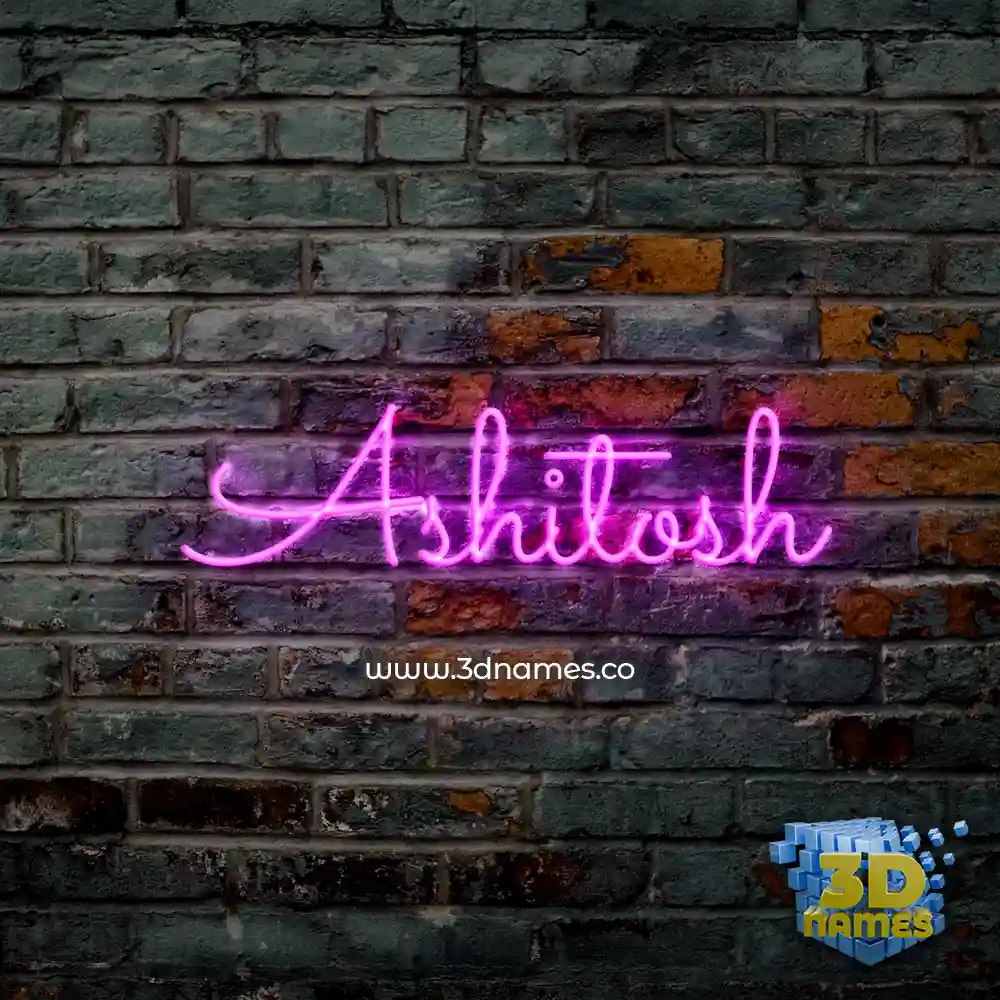 ashitosh in Pink Neon style - 3D name wallpaper ashitosh in Pink Neon style - 3D name wallpaper