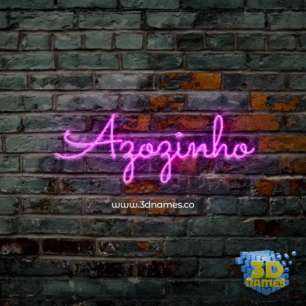 azozinho in Pink Neon style - 3D name wallpaper azozinho in Pink Neon style - 3D name wallpaper