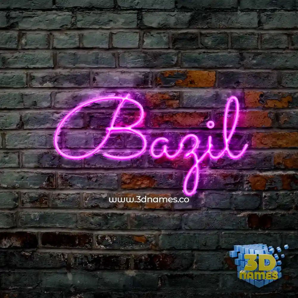 bazil in Pink Neon style - 3D name wallpaper bazil in Pink Neon style - 3D name wallpaper