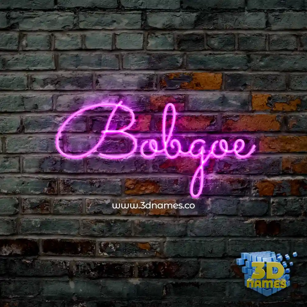 bobgoe in Pink Neon style - 3D name wallpaper bobgoe in Pink Neon style - 3D name wallpaper