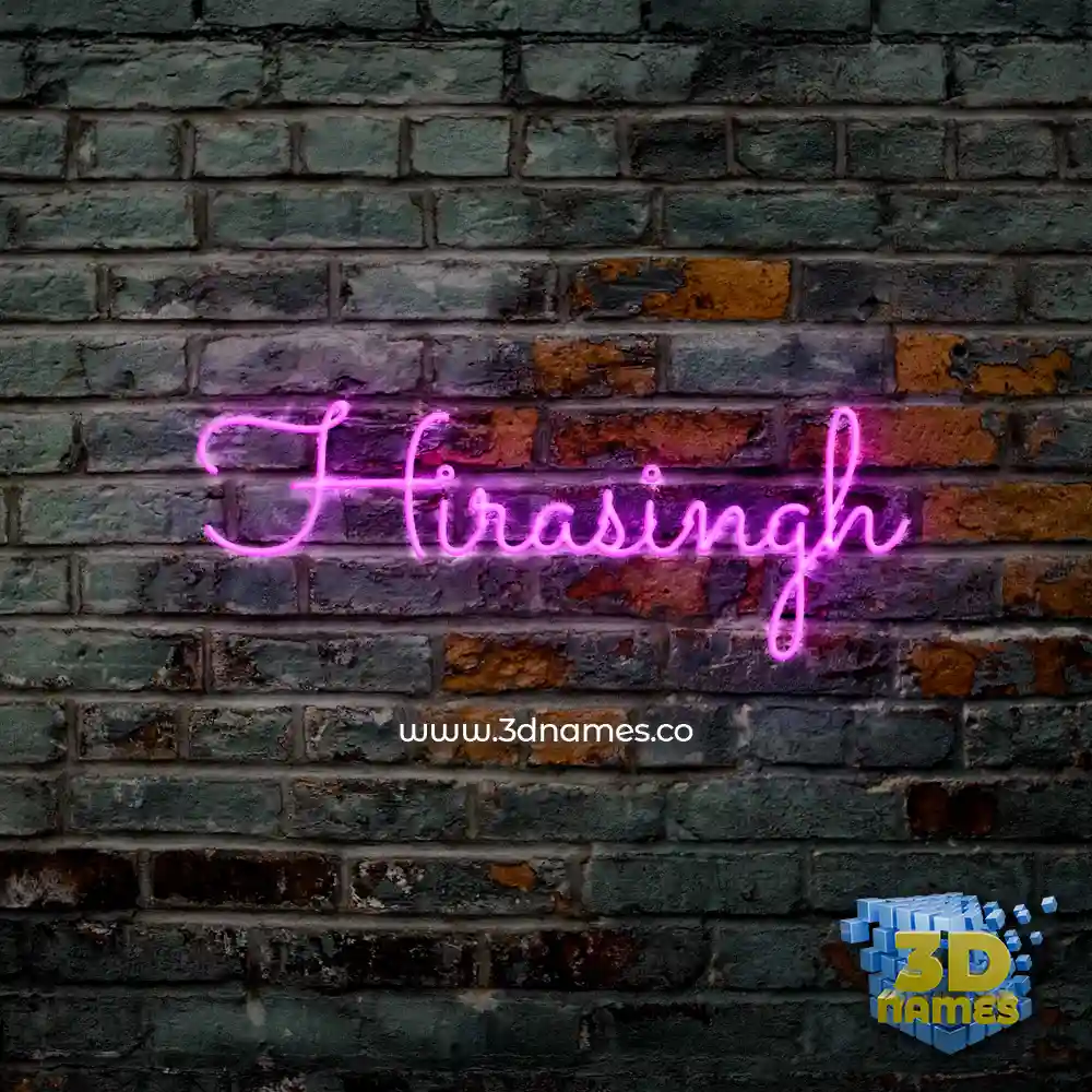 hirasingh in Pink Neon style - 3D name wallpaper hirasingh in Pink Neon style - 3D name wallpaper