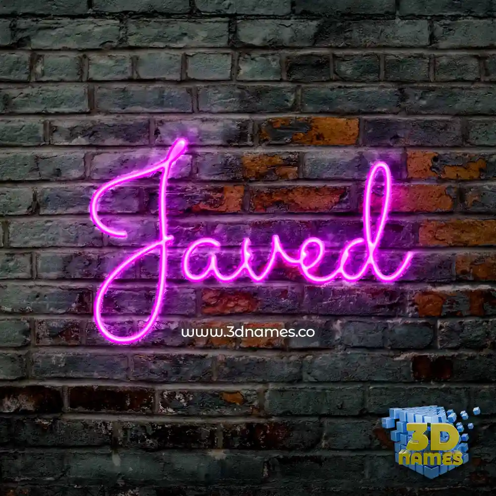javed in Pink Neon style - 3D name wallpaper javed in Pink Neon style - 3D name wallpaper