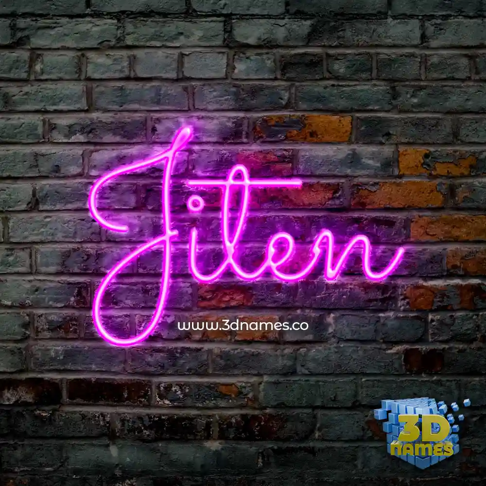 jiten in Pink Neon style - 3D name wallpaper jiten in Pink Neon style - 3D name wallpaper