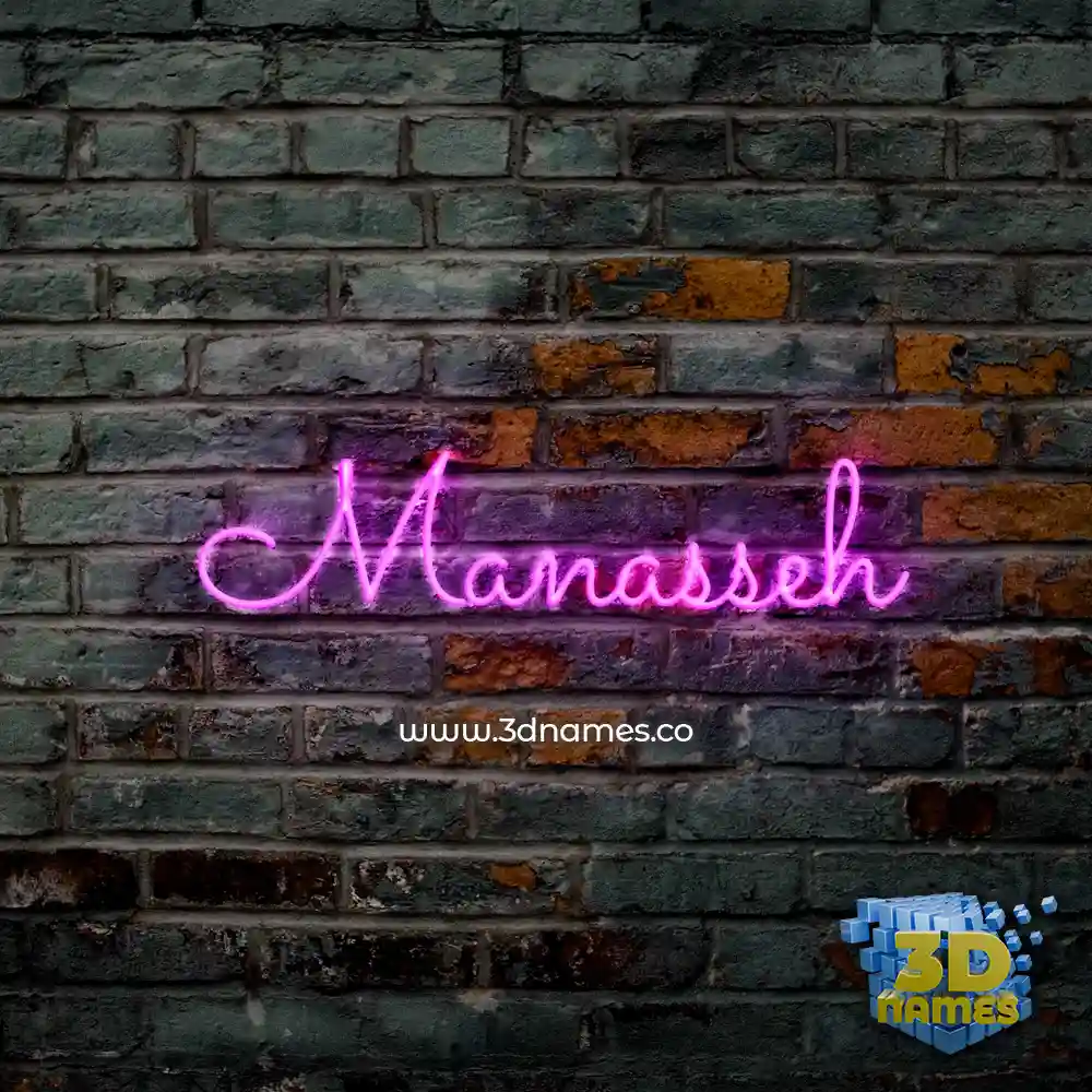 manasseh in Pink Neon style - 3D name wallpaper manasseh in Pink Neon style - 3D name wallpaper