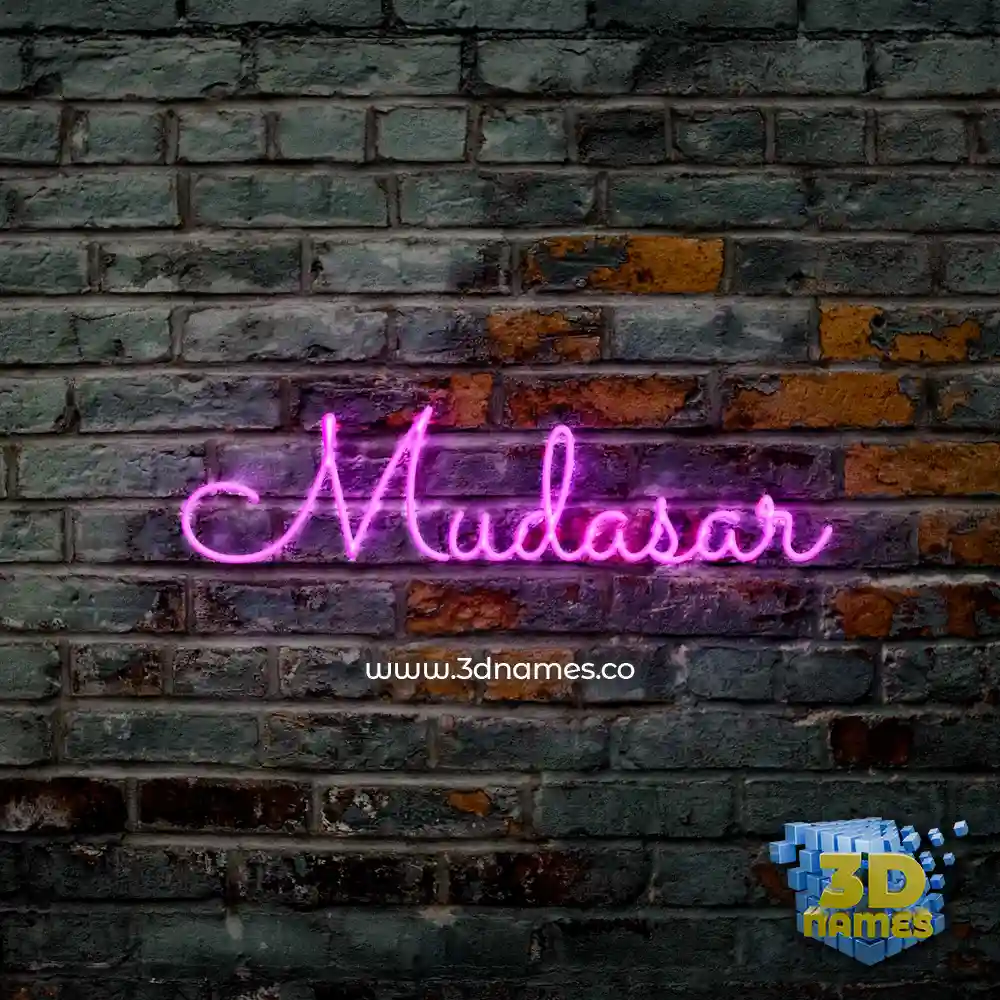 mudasar in Pink Neon style - 3D name wallpaper mudasar in Pink Neon style - 3D name wallpaper