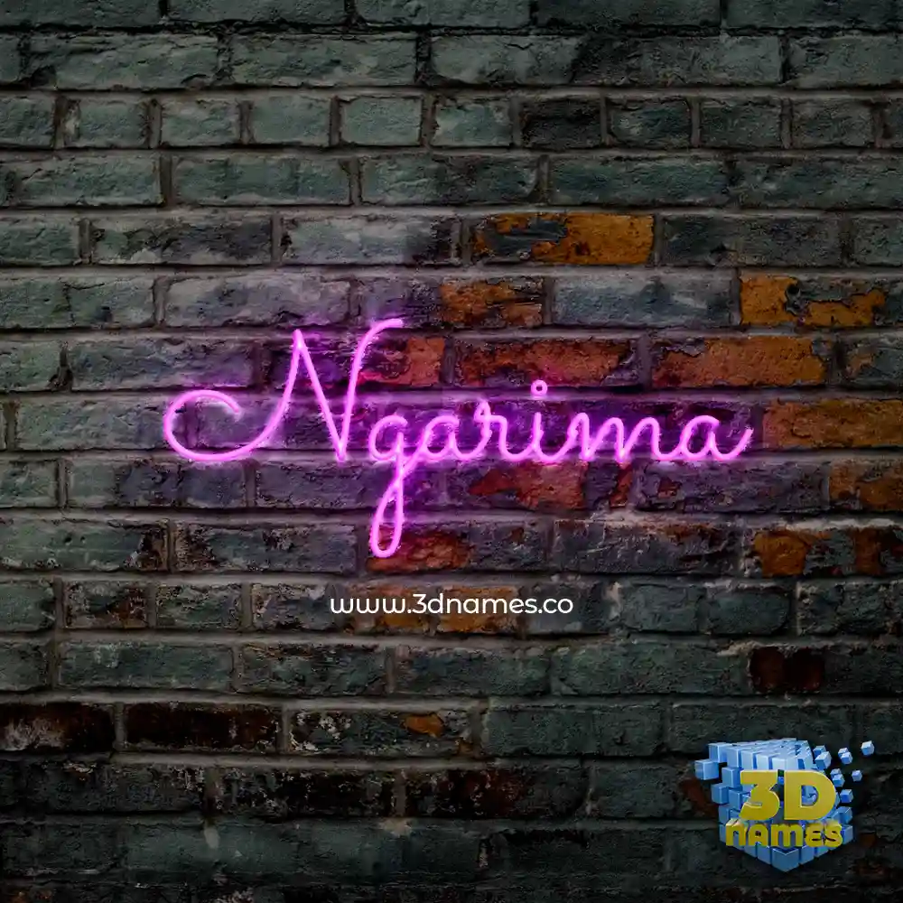 ngarima in Pink Neon style - 3D name wallpaper ngarima in Pink Neon style - 3D name wallpaper