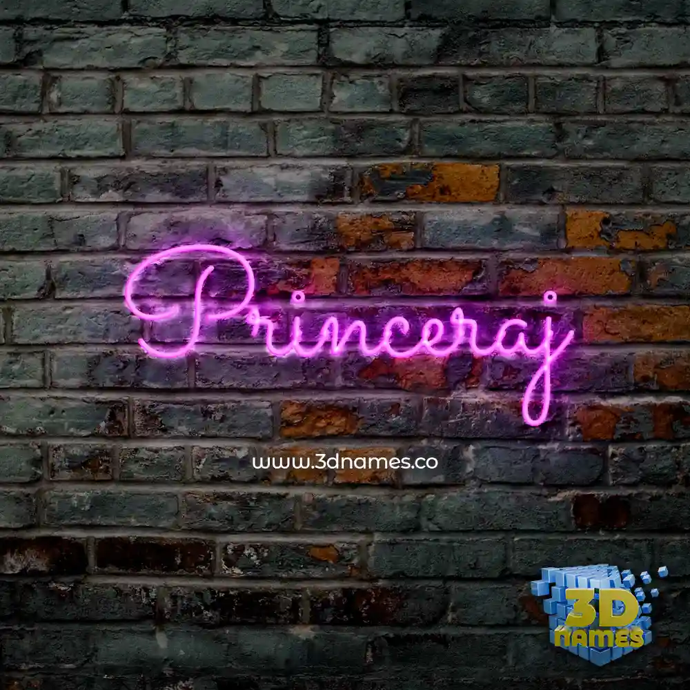 princeraj in Pink Neon style - 3D name wallpaper princeraj in Pink Neon style - 3D name wallpaper