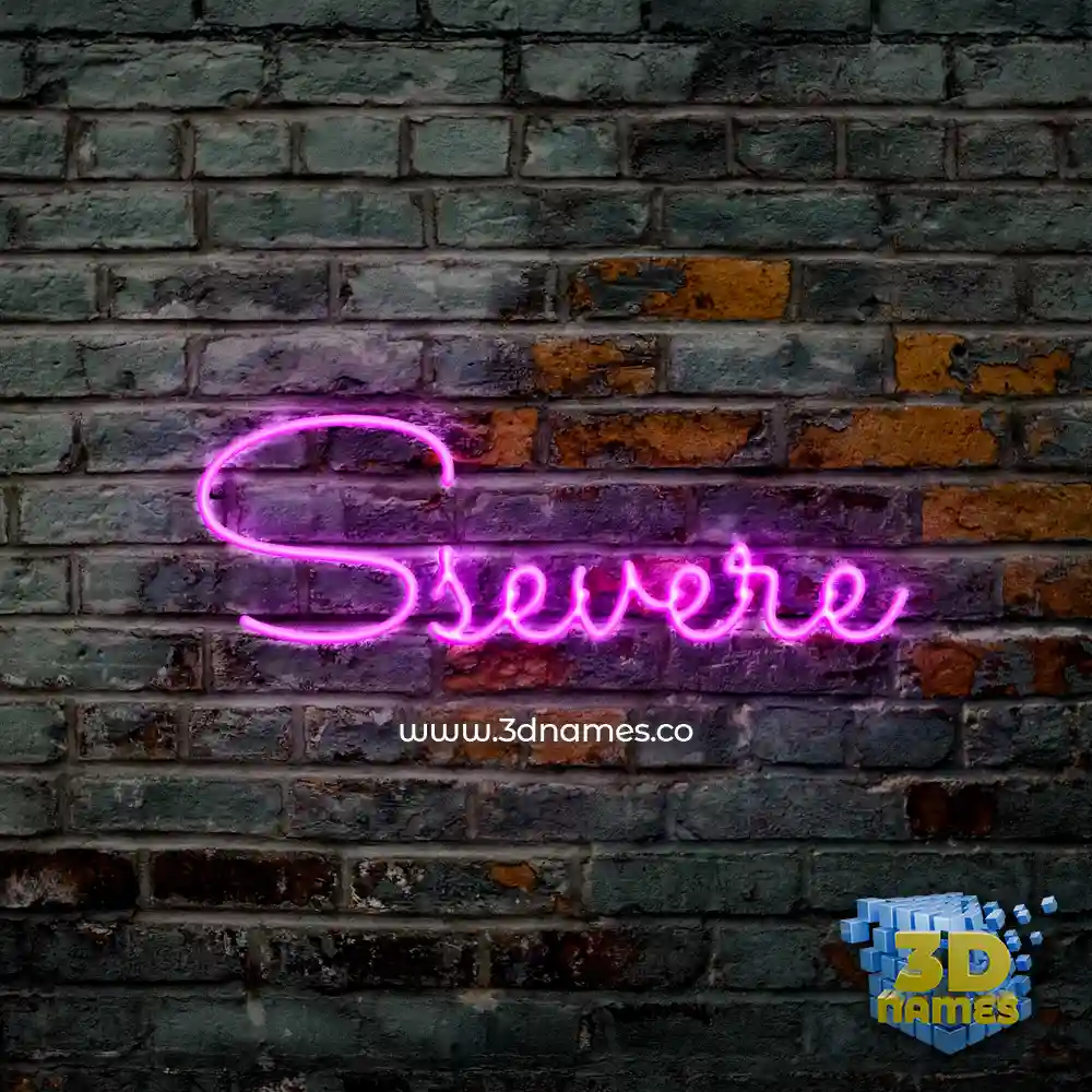 ssevere in Pink Neon style - 3D name wallpaper ssevere in Pink Neon style - 3D name wallpaper