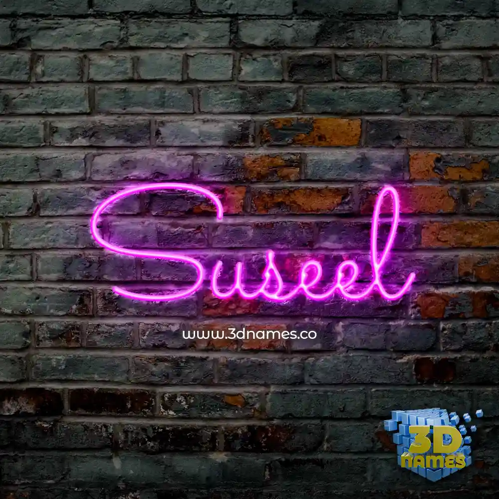 suseel in Pink Neon style - 3D name wallpaper suseel in Pink Neon style - 3D name wallpaper