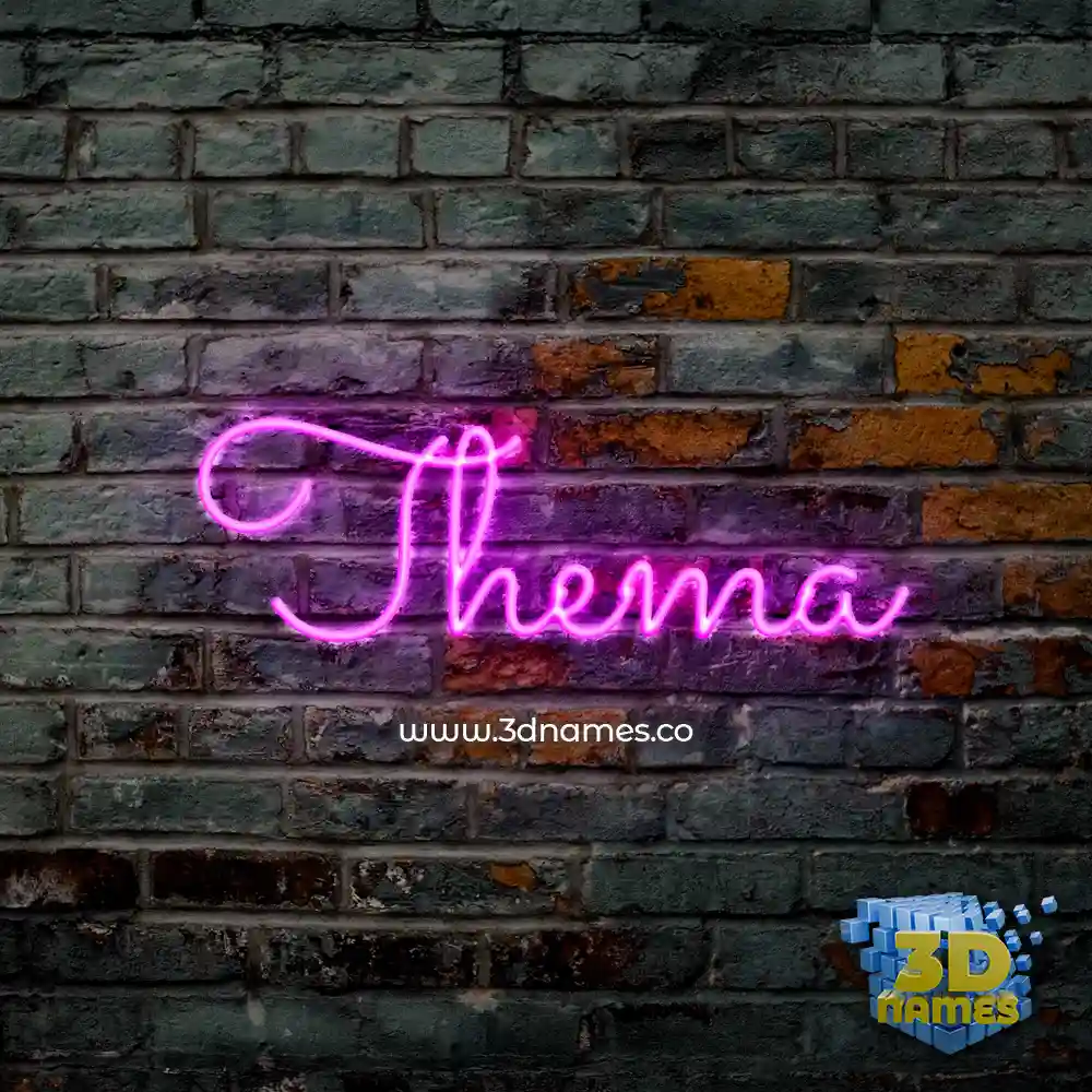 thema in Pink Neon style - 3D name wallpaper thema in Pink Neon style - 3D name wallpaper