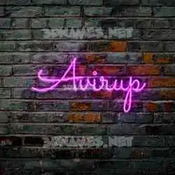 avirup in Pink Neon style - 3D name wallpaper