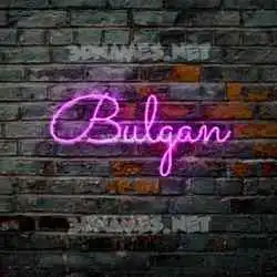 bulgan in Pink Neon style - 3D name wallpaper