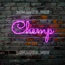 chemp in Pink Neon style - 3D name wallpaper