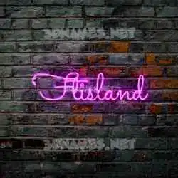 ftisland in Pink Neon style - 3D name wallpaper