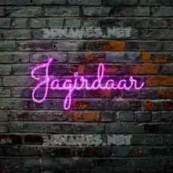 jagirdaar in Pink Neon style - 3D name wallpaper
